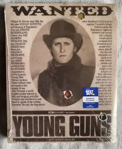 Young Guns 4K SteelBook (4K UHD + Blu-ray) Best Buy Exclusive BRAND NEW - OOP!!! - Picture 1 of 3