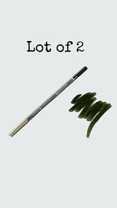 L'oreal Le Grand Kohl Perfectly Soft Eyeliner Pencil MOSS Lot Of 2 Discontinued - Picture 1 of 1