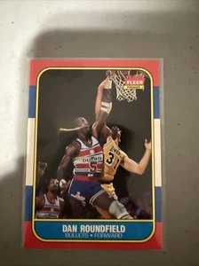 1986-87 Fleer #95 Dan Roundfield Washington Bullets #95 Basketball NM 🔥0930 - Picture 1 of 2