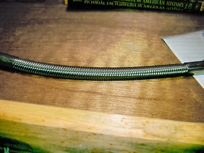 Mangueira de malha flexível de aço inoxidável 12" 660821400 1P358 - Imagem 1 de 4