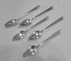 Holmes & Edwards CENTURY 1923 5 Neo-Classical orange fruit spoons - Picture 1 of 5