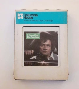 Vintage 1970's Johnny Cash The Rambler  8-Track Tape VG Cond - Picture 1 of 2
