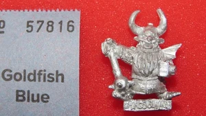 Citadel Chaos Dwarf Dwarves Dourgrim Hammerhand D3 Warhammer 1985 Games Workshop - Picture 1 of 2