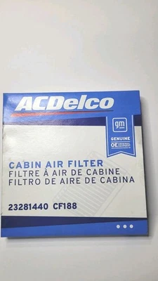 Cabin Air Filter ACDelco GM Original Equipment CF188 - Image 1 of 3