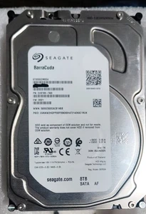 8TB,Internal Hard Drive 3.5 inch (ST8000DM004) - Picture 1 of 2