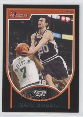 2007-08 Bowman Draft Picks & Stars Manu Ginobili #51 HOF - Image 1 of 2