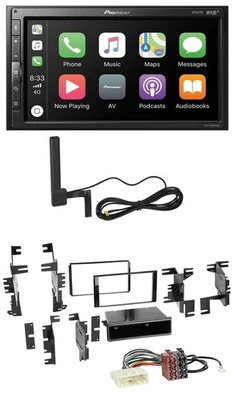 Pioneer USB 2DIN Bluetooth DAB MP3 Autoradio für Nissan Cube ab 09 Frontier ab 1 - Bild 1 von 4