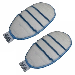 Black and Decker Steam Mop 2 Pack of OEM Replacement Mop Pads - 90639611-2PK - Picture 1 of 1