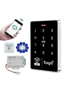Tastiera Controllo Accesso Porta WiFi Lettore RFID Touch Apriporta APP Sblocco Telecomando - Foto 1 di 6