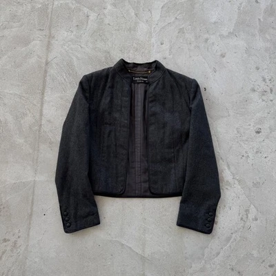 Vintage 90s Rare Louis Feraud Paris Wool Jacket Womens Size 40 Gray - Image 1 of 4