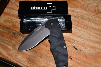 Cuchillo Plegable Boker Plus 1173/440c Borde Recto Nuevo en Caja Foto 1 de 4