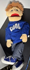 Vintage Puppet Sunny & Co Cool Boy Kid Large 28” Hand Puppet 2003 - Picture 1 of 11