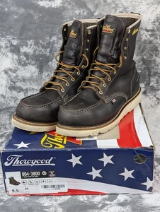 Thorogood 804-3800 1957 Series Briar Pitstop Waterproof Steel Toe U.S.A. 9.5 - Picture 1 of 23