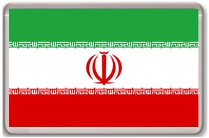 Iran Flag Fridge Magnet Souvenir Magnet Refrigerator - Picture 1 of 1