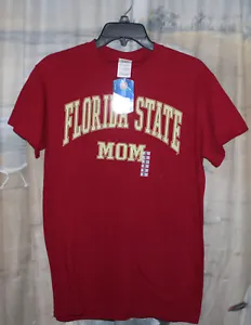 Gildan® FSU® Seminoles® FLORIDA STATE® MOM Garnet & Gold T-Shirt - Size S - Picture 1 of 4
