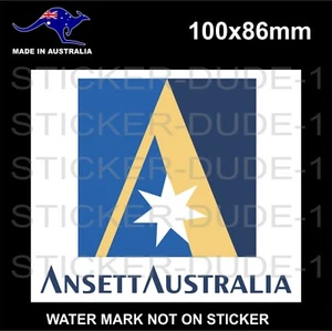 ANSETT AIRLINES STICKER QANTAS VIRGIN - Picture 1 of 1