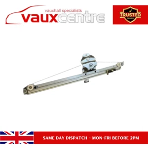 OE VAUXHALL VIVARO B DRIVER SIDE FRONT WINDOW MOTOR REGULATOR 93867657 NEW - Picture 1 of 5