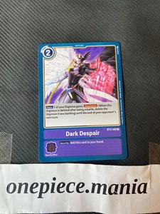 Digimon Card Game Dark Despair BT3-108 R