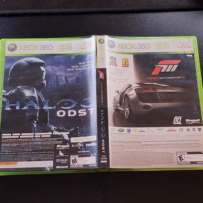 Halo 3: ODST & Forza Motorsport 3 Xbox 360 Dual Pack CIB, Tested - Image 1 of 4