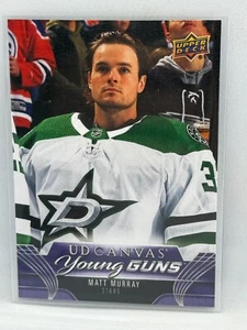 Matt Murray UD Canvas Young Guns 2023-24 Oberdeck Serie 2 Hockey Nr. C211 - Bild 1 von 2