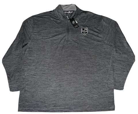 Los Angeles Kings 1/4 Zip Pullover Sweatshirt Mens 2XL XXL New Cover