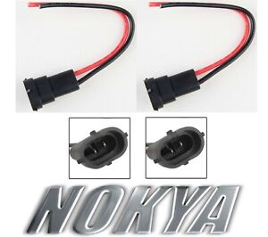 Nokya Wire Harness Pigtail Male 862 Nok9158 Fog Light Connector Socket Bulb Lamp