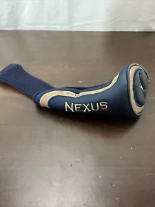 Nexus Fairway Wood Headcover Golf Head Cover Blue 807-C - Picture 1 of 6