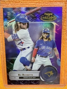 Bo Bichette 2022 Topps Gold Label #81 Clase 1 Púrpura/99 Toronto Blue Jays Sin precio base-como nuevo - Imagen 1 de 3
