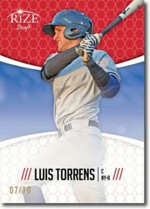 LUIS TORRENS 2014 Rize Rookie RED Paragon YANKEES RC #/10 - Picture 1 of 2