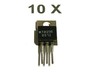 10 x KT829B, 80V, 8A, 60W, NPN ,150 C°, TO220, Russische Transistoren, 10 Stück