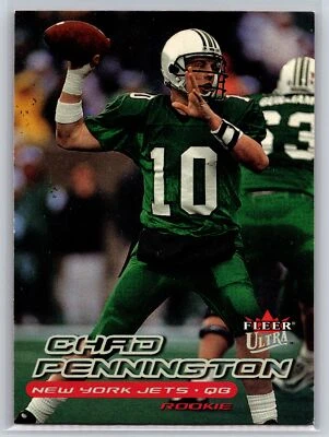 2000 Ultra #226 Chad Pennington Rookie New York Jets Thundering Herd - Image 1 of 2