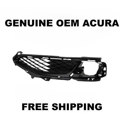 Оригинальная передняя решетка бампера для противотуманных фар со стороны водителя для Acura ILX 2013-2015 годов выпуска от оригинального производителя - Изображение 1 из 3