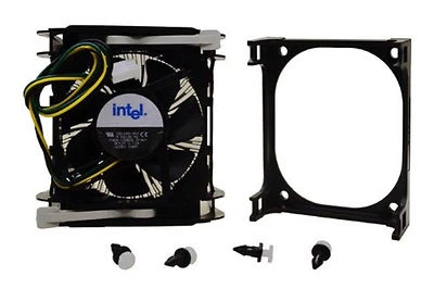 Intel Socket 478 Cooling Fan CPU Computer Cooler Exhaust Fans w/Mounting Bracket - Image 1 of 2