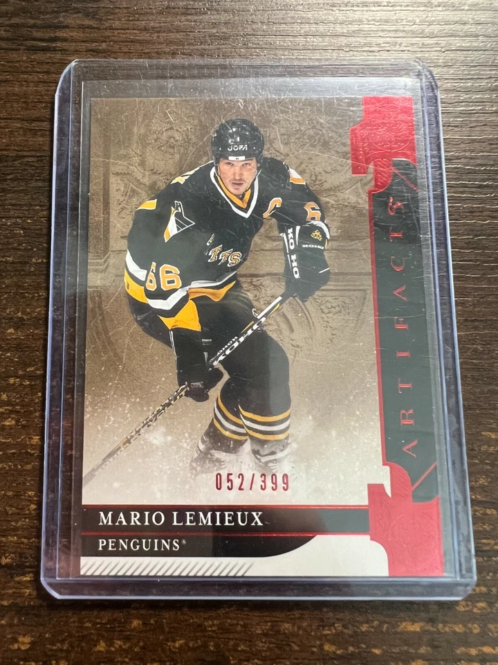 A127,512 - 2019-20 Artifacts Ruby #156 Mario Lemieux/399 - Image 1 of 1