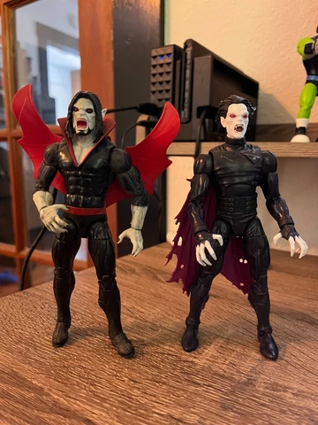 Marvel Hasbro Legends Series Morbius + Villains of the Night Morbius Cover