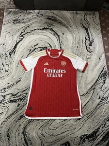 Arsenal FC Player Issue Authentic Red Home Football Shirt Size M 12-14 Recalled - Picture 1 of 15