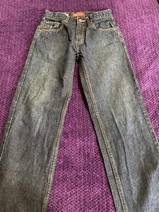 BOY'S ARIZONA JEAN CO. Relaxed Straight 14 Regular. Dark Blue. Pre-owned. - Picture 1 of 6