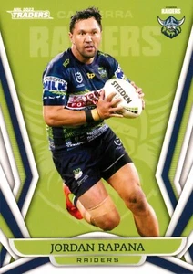 2023 CANBERRA RAIDERS NRL Card JORDAN RAPANA Traders - Bild 1 von 3