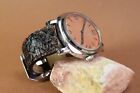 Ma Watch Strap 26 24 22 Mm Genuine Exotic Rock Brown Handmade Band For Panerai