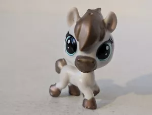 Hasbro 2016 LPS Littlest Pet Shop Steady Saddler #119 Glimmer Pet Horse Free P&P - Picture 1 of 6
