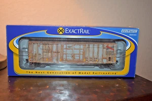 EXACTRAIL Platinum HO FMC 5327 Box Car Chattahoochee Industrial CIRR - Weathered - Picture 1 of 6