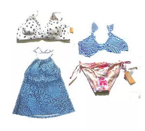 Kona Sol Bikini & Tankini Swisuit Separates Sizes XS-M NWT - Picture 1 of 9