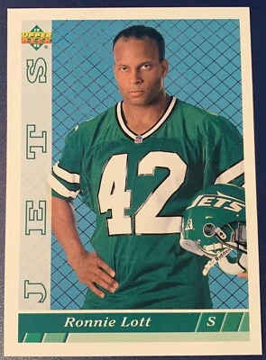 1993 Upper Deck Football #463 Ronnie Lott HoF - Image 1 of 2