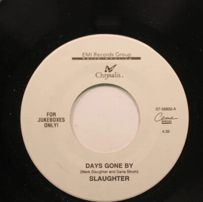 Rock 45 Slaughter - Days Gone By / Reach For The Sky On Emi Records - Image 1 of 2