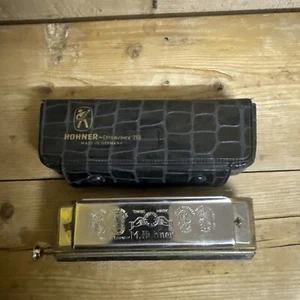 M Hohner Chromonica Chromatic Harmonica 260 Case Key of C Grand Prix Germany - Picture 1 of 12