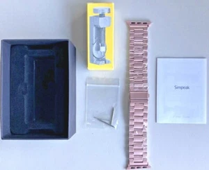Rose Gold Band For Apple Watch With Tool, New - Picture 1 of 7