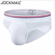 JOCKMAIL Mens Sexy Jock Strap Cotton Underwear Jockstrap Backless Brief Lingerie