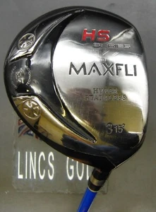 Maxfli HS Series 15° 3 Wood Regular/Stiff Graphite Shaft Maxfli Grip - Picture 1 of 5
