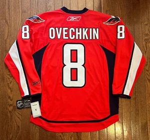 Alexander Ovechkin Reebok Premier Washington Capitals Trikot genäht - Bild 1 von 8