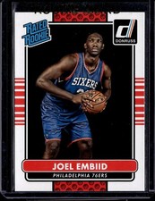 2014-15 Donruss Joel Embiid Rated Rookie Card RC #203 76ers